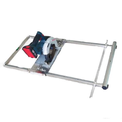 Track Saw Alat Dudukan Mesin Marble Circular Table Saw Portable Jig Tracksaw Profil Trimmer Alat Pot