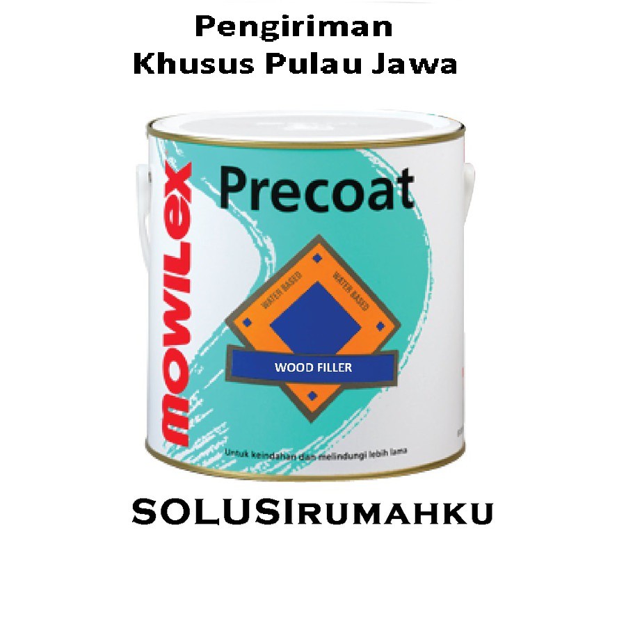 Dempul Kayu MOWILEX Wood Filler Premium Precoat Pelitur Kayu Air