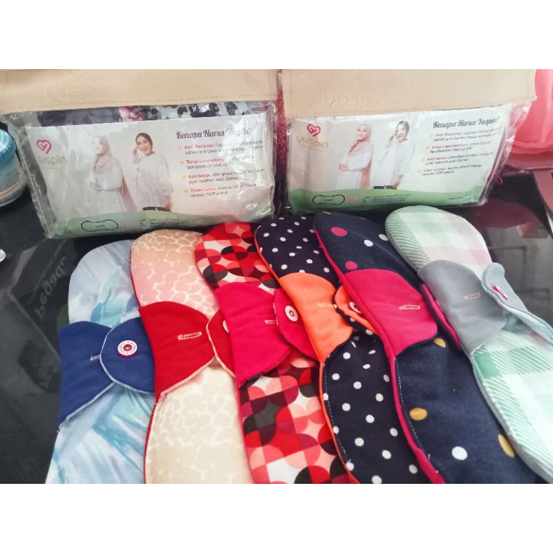 Pembalut kain Yuspin cuci ulang