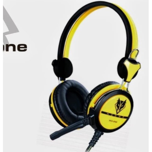 NUBWO NO. 040 Headset Gaming Stereo With Mic PC Komputer