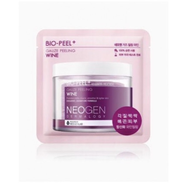 BPOM - Neogen Dermalogy ~ Bio peel Gauze peeling Wine