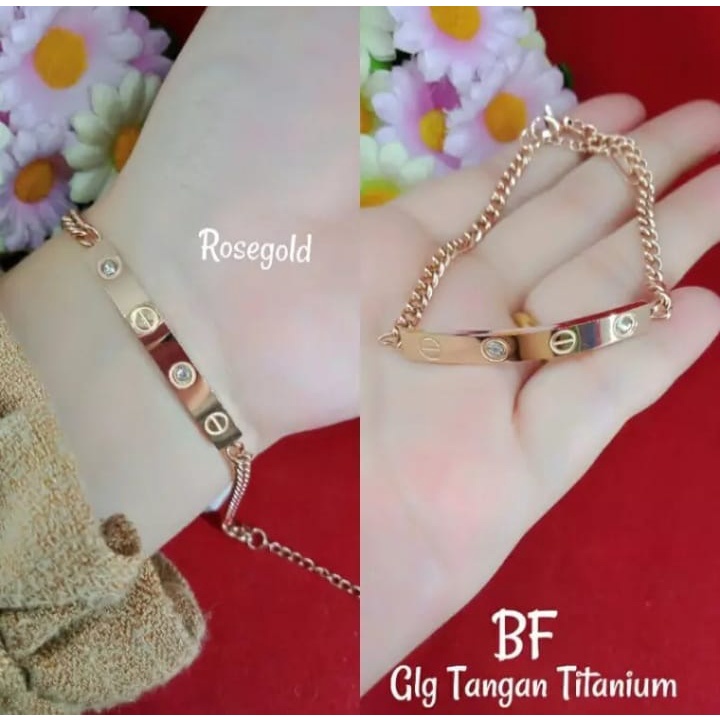 Gelang Rantai/Gelang bangle bangkok Wanita/GELANG SERUT WANITA Anti Luntur Fashion Aksesoris Wanita Gelang Tangan Lapis Emas 24K Anti Karat