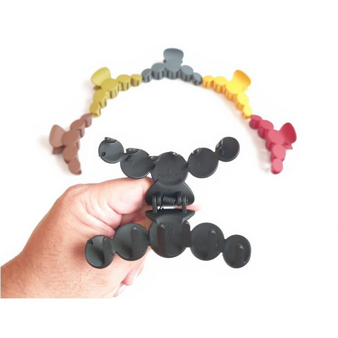 Jedai Doff 8cm Jepit Rambut Salon Matte Hair Claw Clips premium