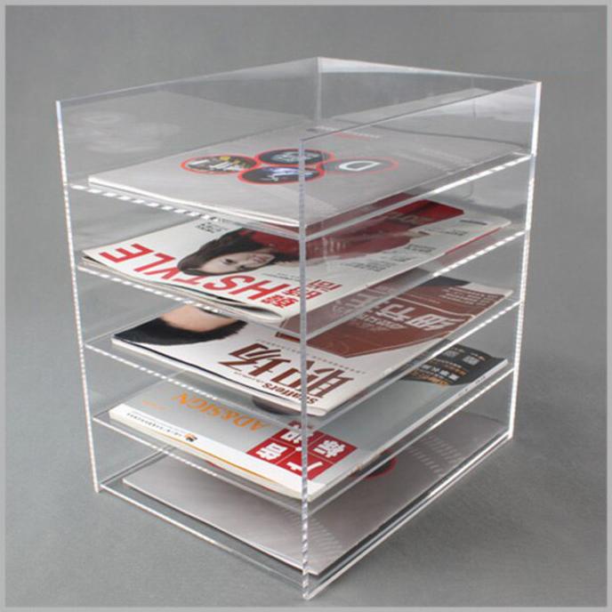 

Office & Stationery | Document Organizer | Acrylic Tempat Kertas / Acrylic Paper Rack (Organizer) A4 | Best Seller