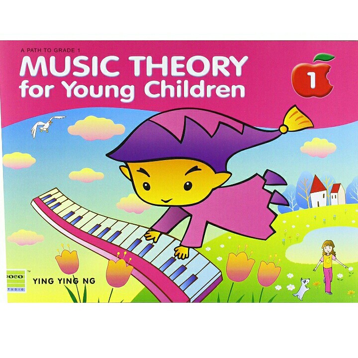 Grosir buku piano sticker Theory for Young Children by Ying Ying Ng