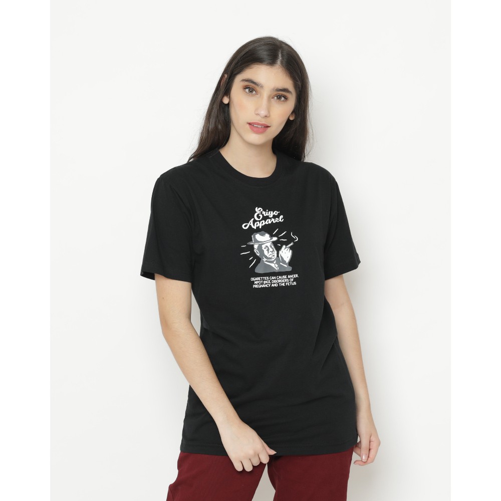  Erigo  T Shirt Cigarettes Black Shopee Indonesia