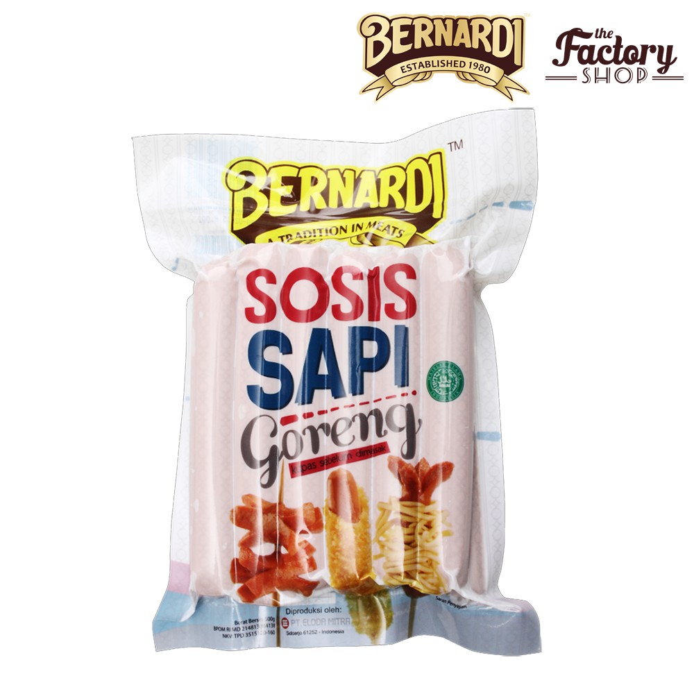 

Bernardi Sosis Sapi Goreng 500g