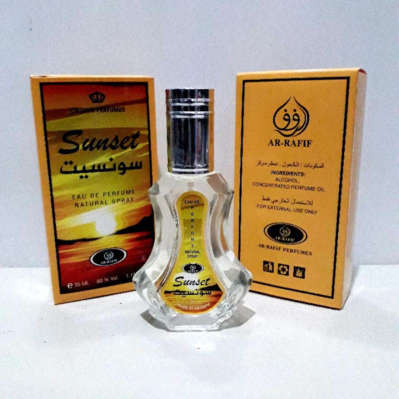 SUNSET Parfum Spray AR-RAFIF 35 ml EDP Eau De Parfume