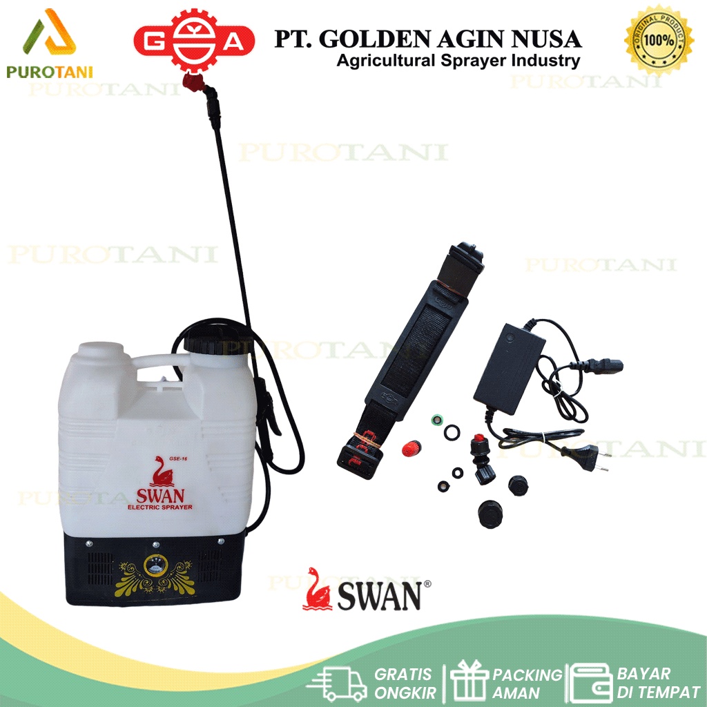 SWAN Sprayer Hand Sprayer Electric GSE-16 16L