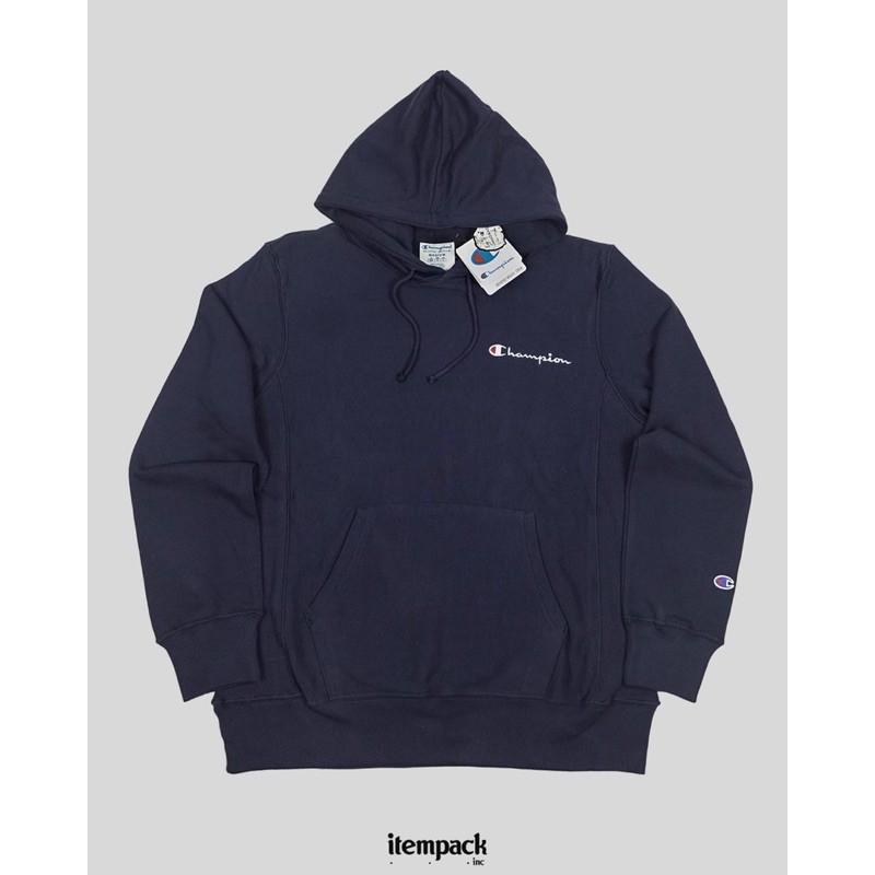 Champion Reverse Weave Hoodie Navy