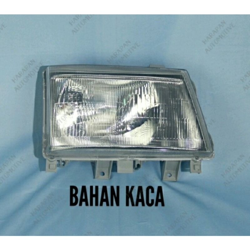 LAMPU BESAR DEPAN HEAD LAMP PS CANTER. PS 110. PS 125. PS 136 Bahan  kaca