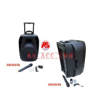 Dijual Murah     Speaker Portable Aiwa 8 Inch Bluetooth   Player Usb Memori Limited