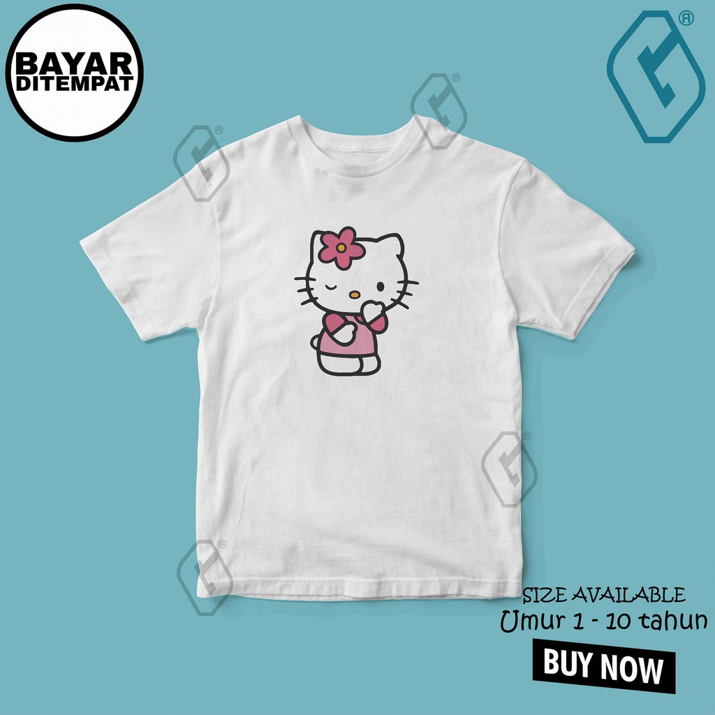 baju anak hello kitty / kaos anak hello kitty / baju anak branded