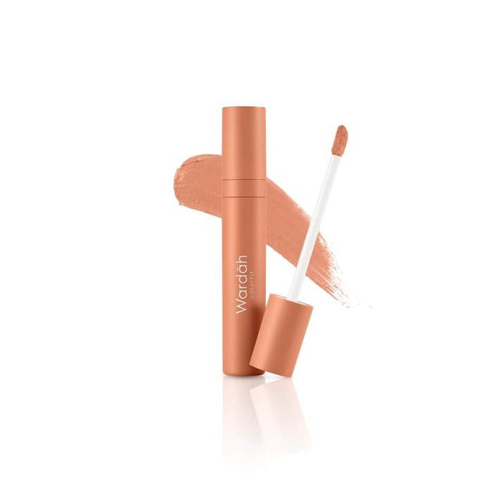 wardah colorfit velvet matte lip mousse 09 ombre charmer 4 gr