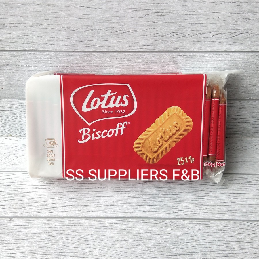 

Belgium Lotus Biscoff Biscuit Belgia Isi 25 Pcs / Snack Biscoff Import