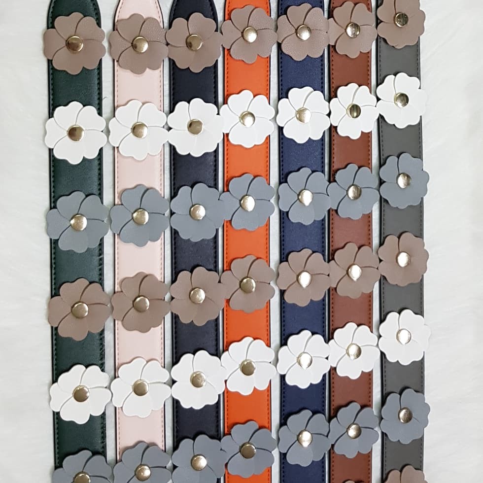 daisy flower bag straps