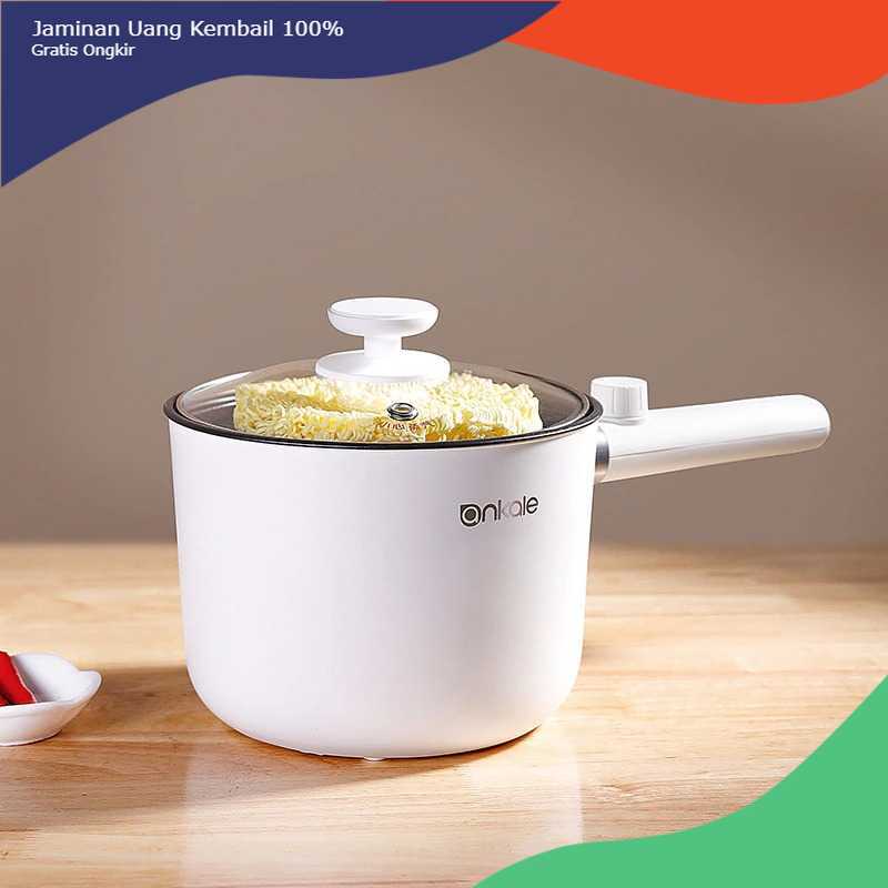 Terbaru Ankale Panci Listrik Mini Electric Cooker 600W - AJL-A1501 Bergaransi