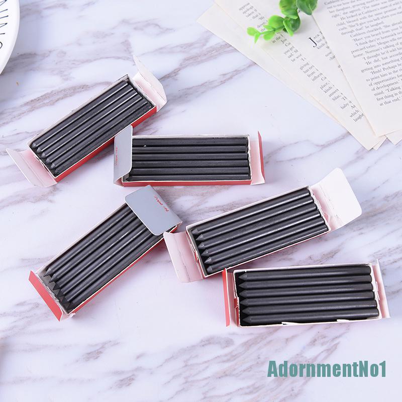 (AdornmentNo1) 6pcs / 1 Holder Pensil Mekanikal 5.6mm HB 2B 4B 6B 8B