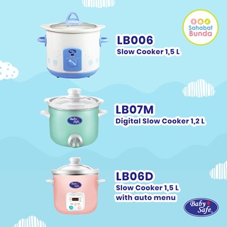  PACKING KAYU BABY  SAFE  Slow  Cooker  LB006 LB06D LB007 