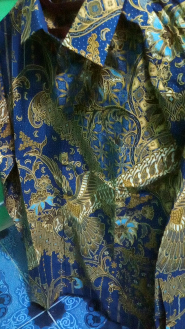 Dgm_fashion1 Kemeja Batik Hitam Songket Lengan Panjang Best Seller Batik Songket Premium Pria Casual