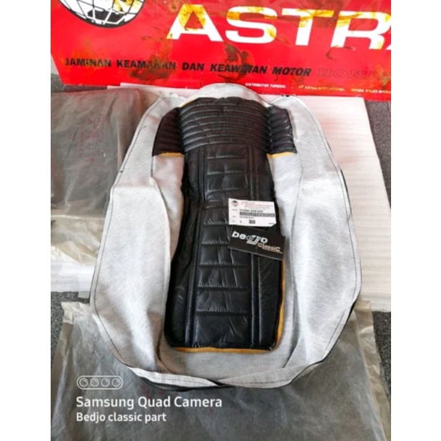 kulit cover krakap jok sadel honda GL100 GL125 GLK asli ori original nos astra.