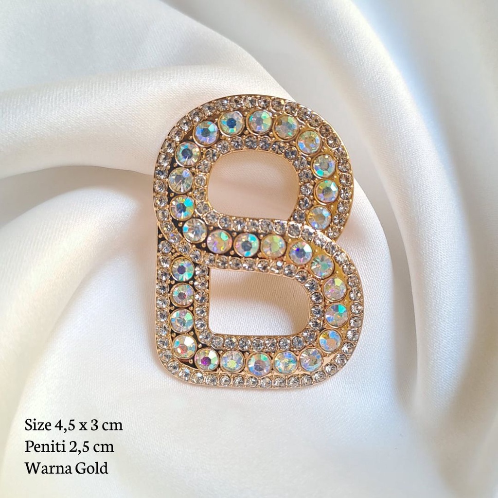 Bros Buttonscraves / Bros Ala Buttonscarves  / Bros Button / Buttonscarves Brooch / Orderinkuy Bros-Button Blink Gold