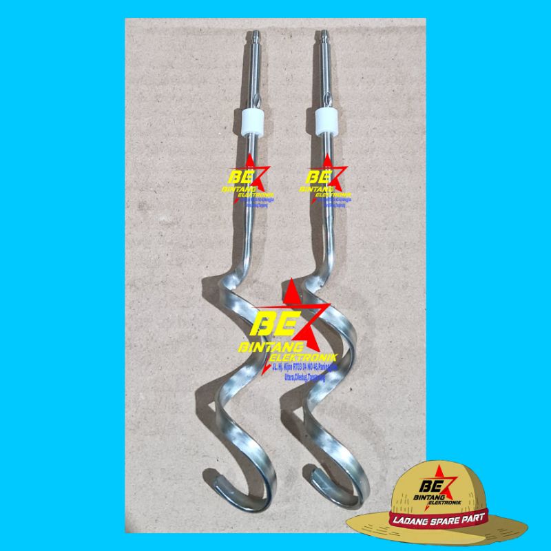 [COD] STICK MIXER ULIR PHILIPS TIPE A STIK KOCOKAN GARPU SPIRAL DONAT HR 1530 1538 CUCINA Original Dough Hook