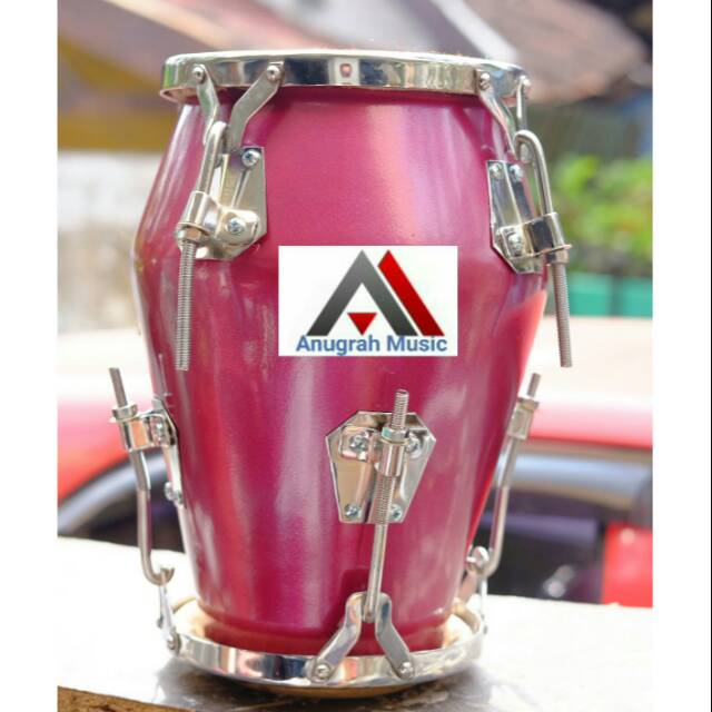 Gendang kendang Kempul kulanter warna merah metalik