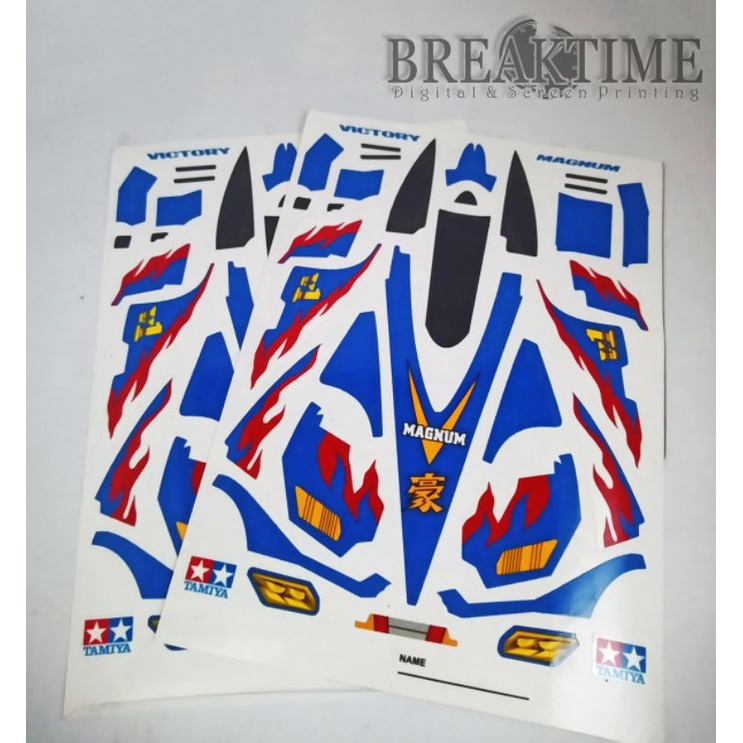 Sticker Victory Magnum Rep. Tamiya
