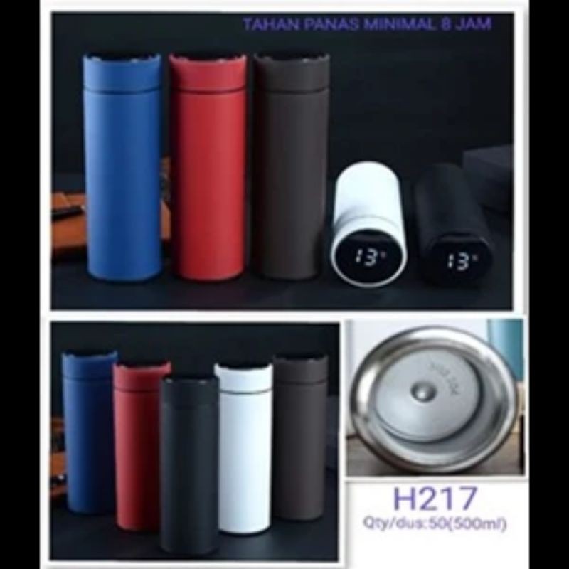TERMOS SUHU TEMPERATURE / SMART LED THERMOS TUMBLR STAINLESS STELL

