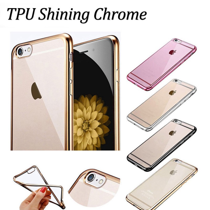 Softcase TPU Shining Chrome