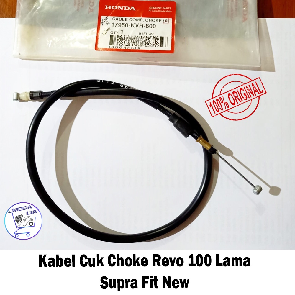 Kabel Cuk Choke Revo 100 Lama Supra Fit New 17950-KVR-600 ORI HONDA