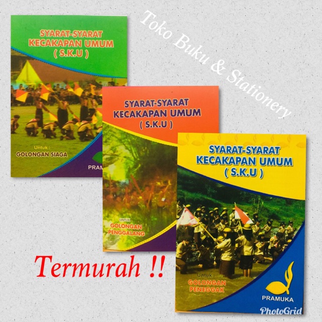 Buku SKU Pramuka (Siaga Penggalang Penegak)