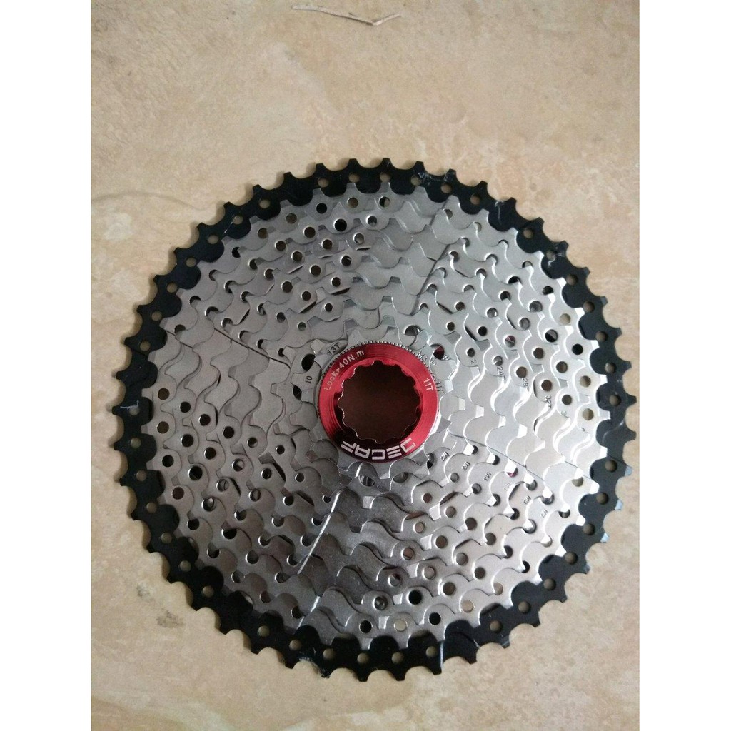 FADA -  SPROKET SPROCKET 10 SPEED RASA 12 SPEED 11T - 46T MERK DECAF  NOT MEGARANGE