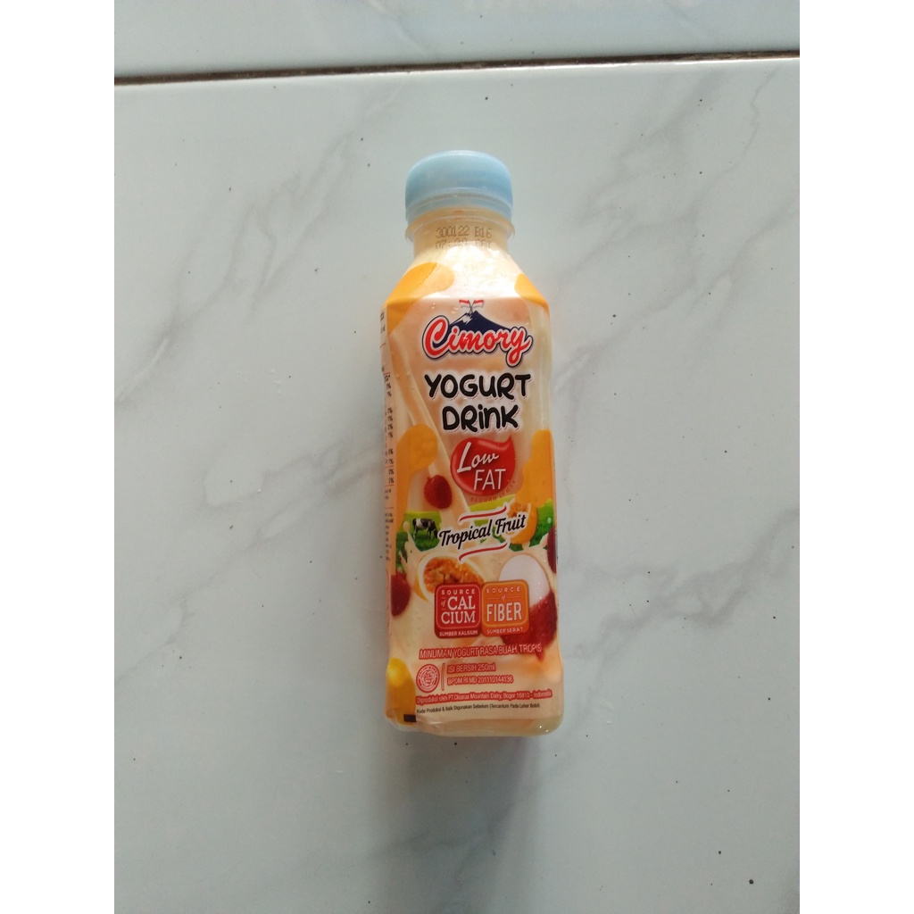 

Minuman Botol CIMORY Yogurt Drink Low FAT Tropical fruit 250ml