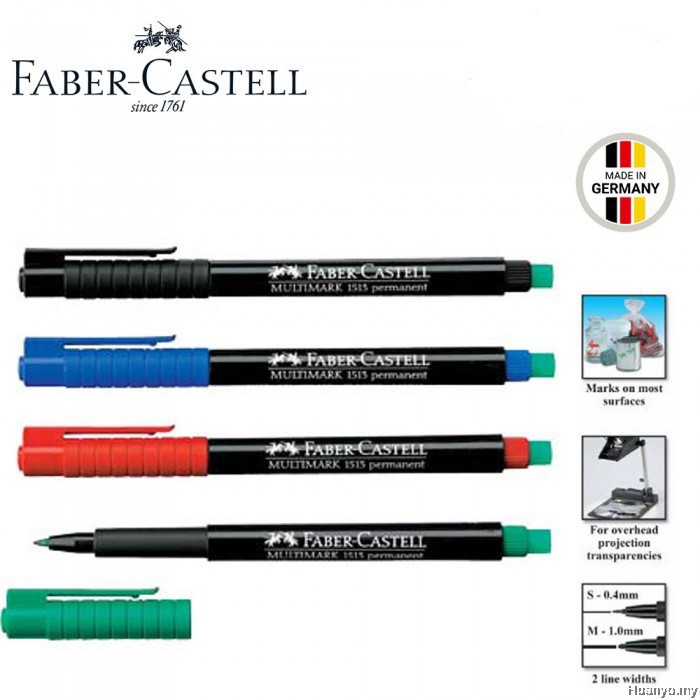 

Faber-Castell Multimark permanent / Spidol permanent OHP F/M (1 pcs)