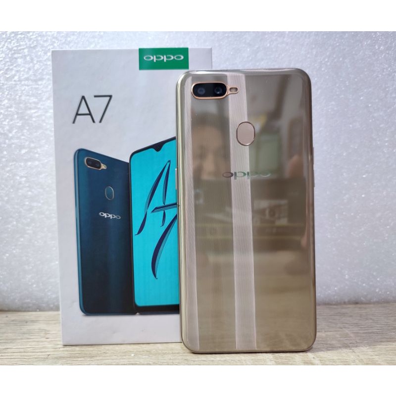 Oppo A7 Ram 4GB Rom 64GB second fullset