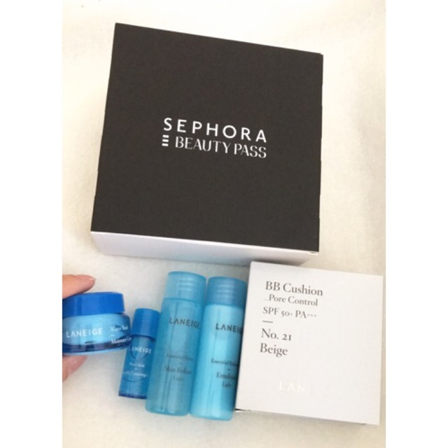 Laneige Waterbank Skincare + Cushion Refill Set