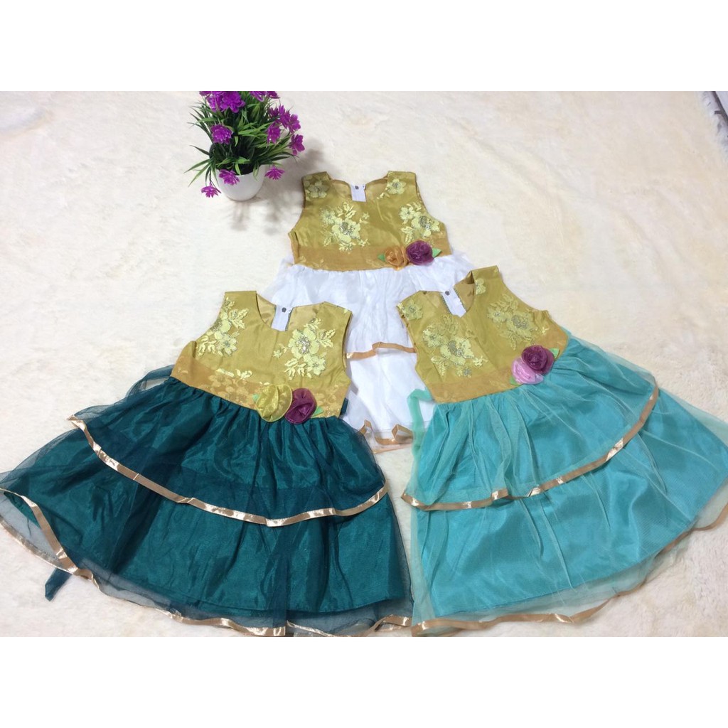 Baju Pesta Anak Perempuan Sml | Gaun Pesta Anak Perempuan umur 1.5 - 2.5 Tahun