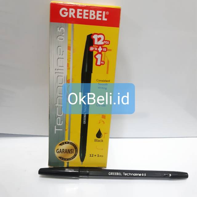 

Pulpen Hitam GREEBEL