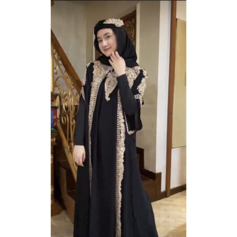 original Kaftan mahera gratis turban dan manset / pasar tasik / tanah abang