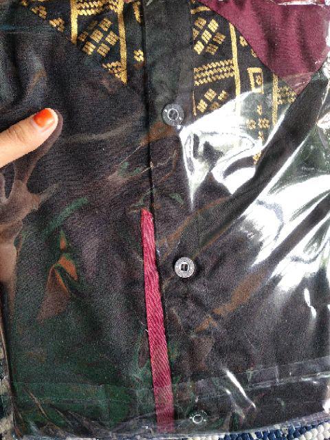 Model Terbaru Kemeja Slimfit Elegant Baju Batik Pria Kombinasi Batik Pekalongan Ori Jdl02 Series