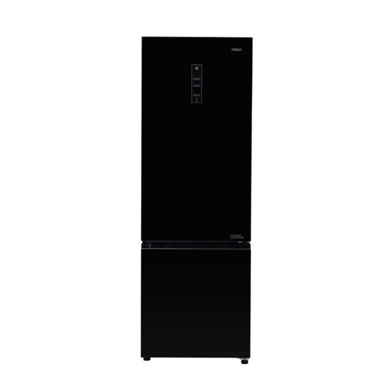 AQUA Kulkas 2 Pintu 317L Inverter Bottom Freezer AQR-320RBG 320RBG