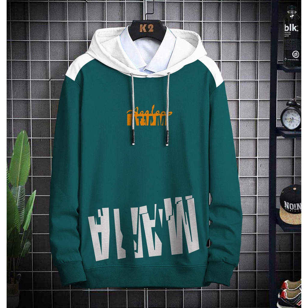 HOODIE MALLA KOMBINASI FLEEECE/HOODIE DEWASA - A5GARD88