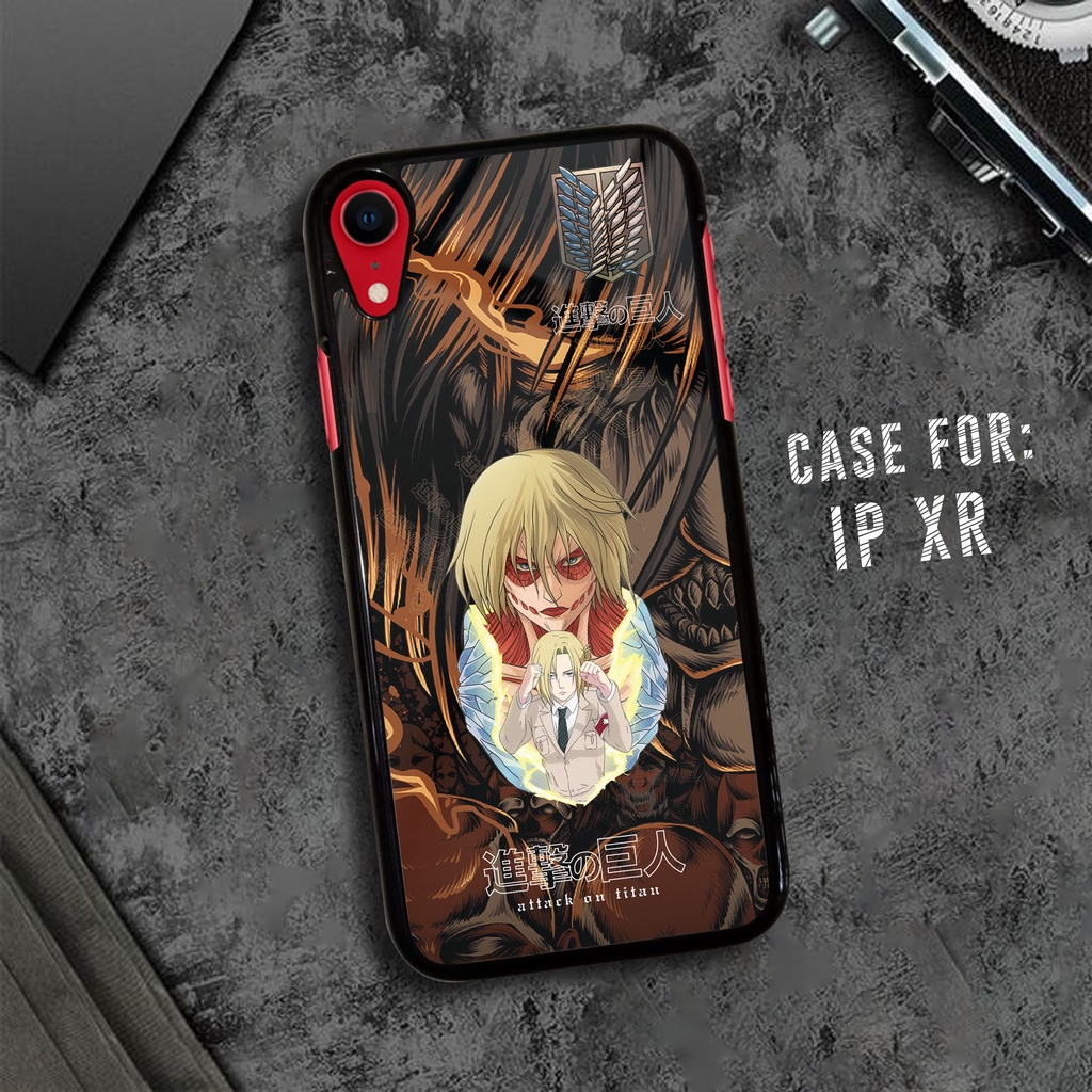 Case IPHONE XR  - Casing IPHONE XR Terbaru [ AOT ] Silikon IPHONE XR - Case Hp IPHONE XR - Cassing H