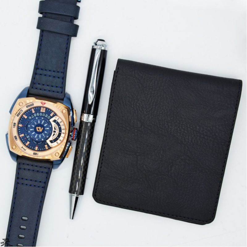 Jam Tangan Pria Christ Verra C71098G Leather Kulit Hitam Original Murah