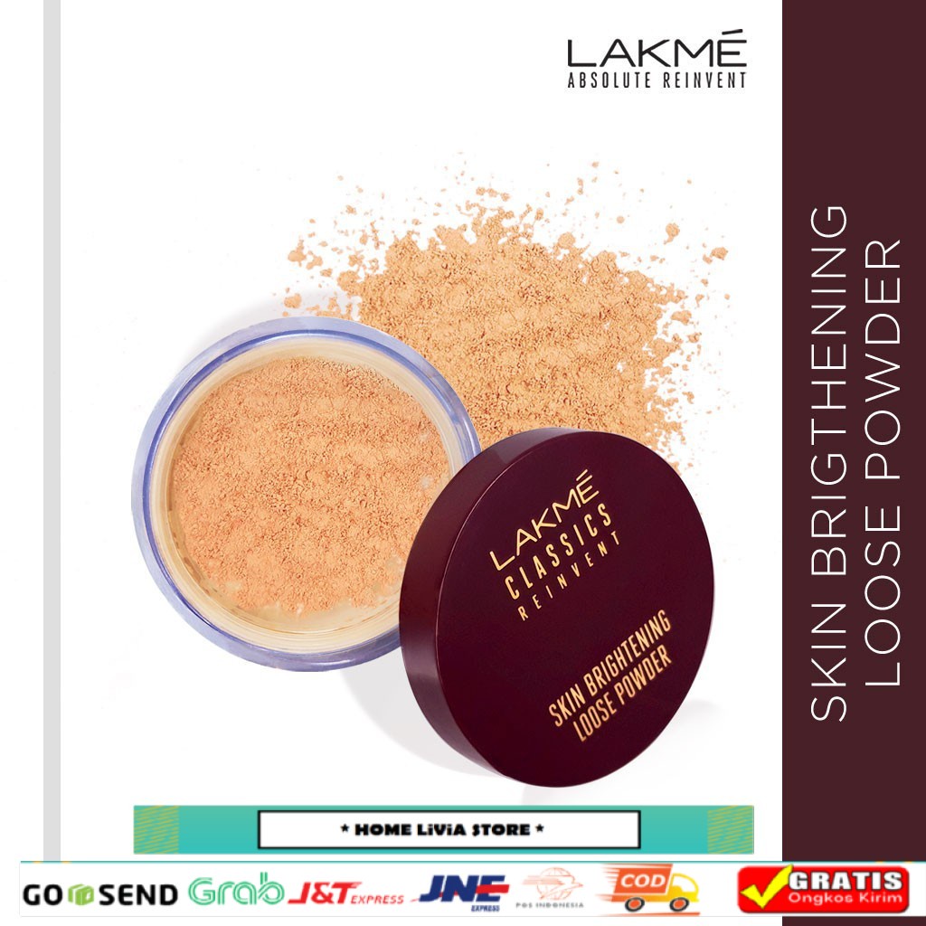 Lakme Make Up Bedak Loose Powder Fair Classic Bedak Tabur (Gift)