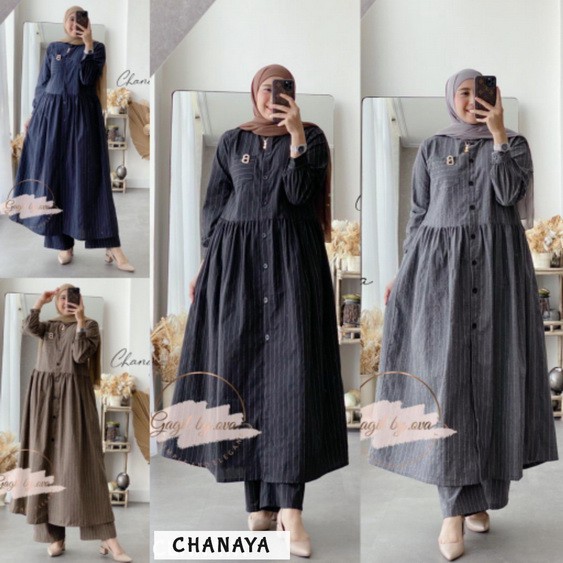 Setelan CHANAYA Original by GAGIL FASHION