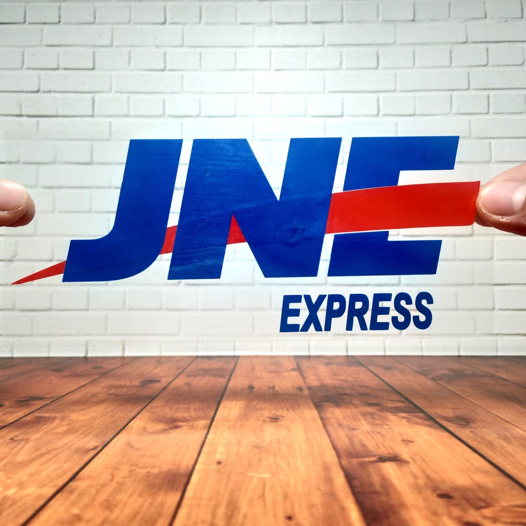 Cutting Stiker Jne Express Variasi Motor Mobil Sticker Timbul Keren Nyala Dasbor Spakbor Visor Body Kaca Helm Laptop Hologram Reflective Tahan Air Bodi Samping Nama Jepang Scoopy Vario Beat NMAX PCX Vespa Aesthetic Pickup Anime Windshield Kustom Modif