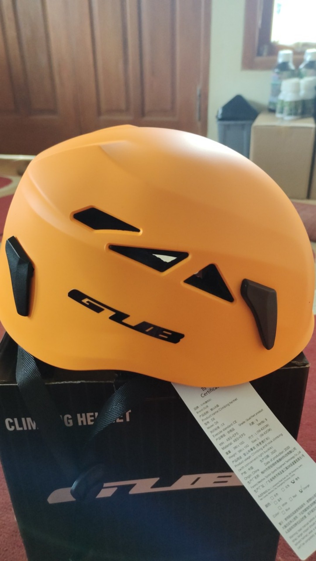 Gub Helm Safety Panjat Climbing Proyek Sar Rescue Mountaineering Outdoor